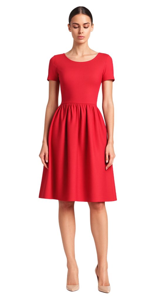 DONNEL Galla haljina - pamuk s elastinom, S-XL