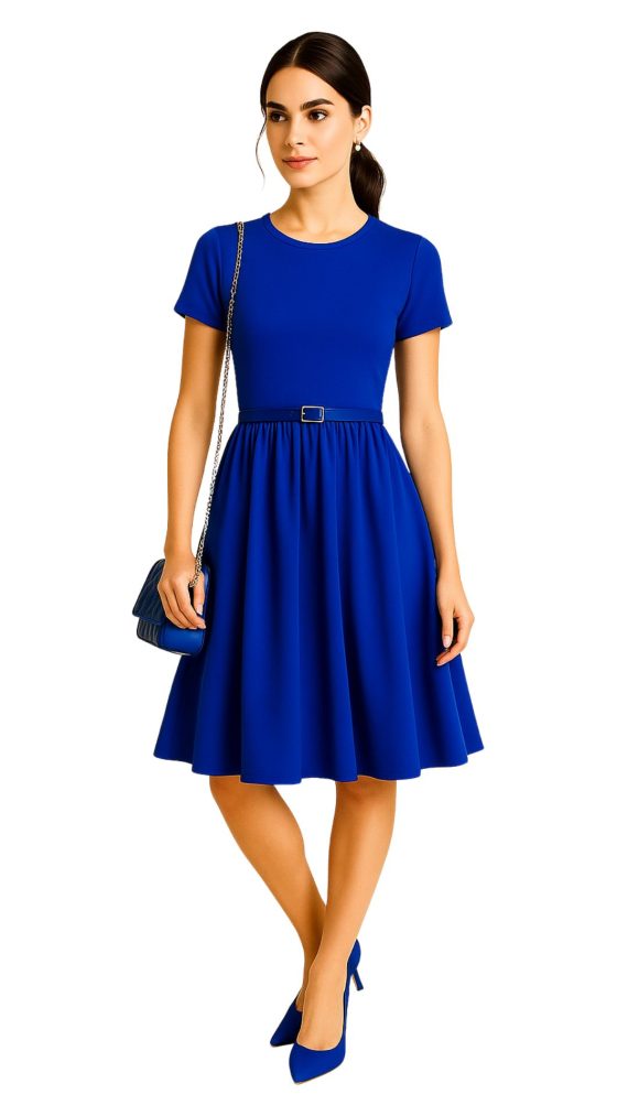 DONNEL Galla haljina - pamuk s elastinom, S-XL