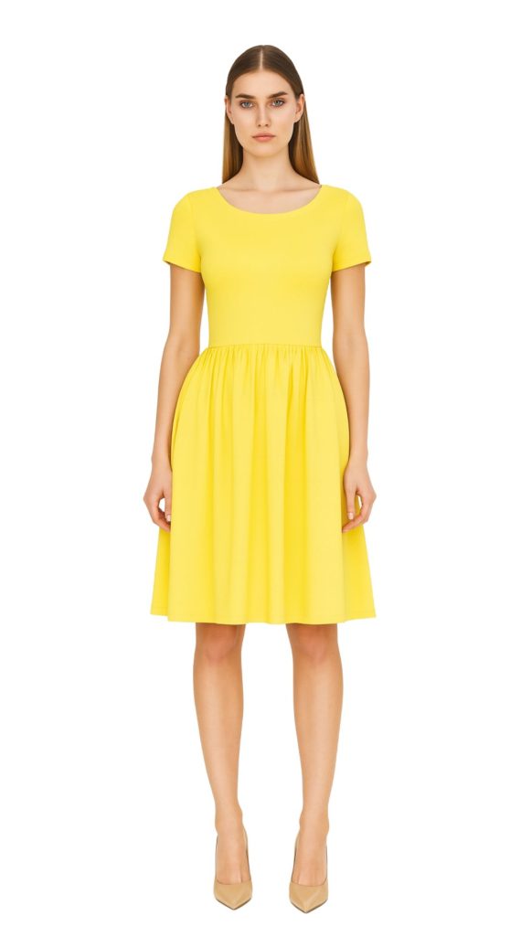 DONNEL Galla haljina - pamuk s elastinom, S-XL
