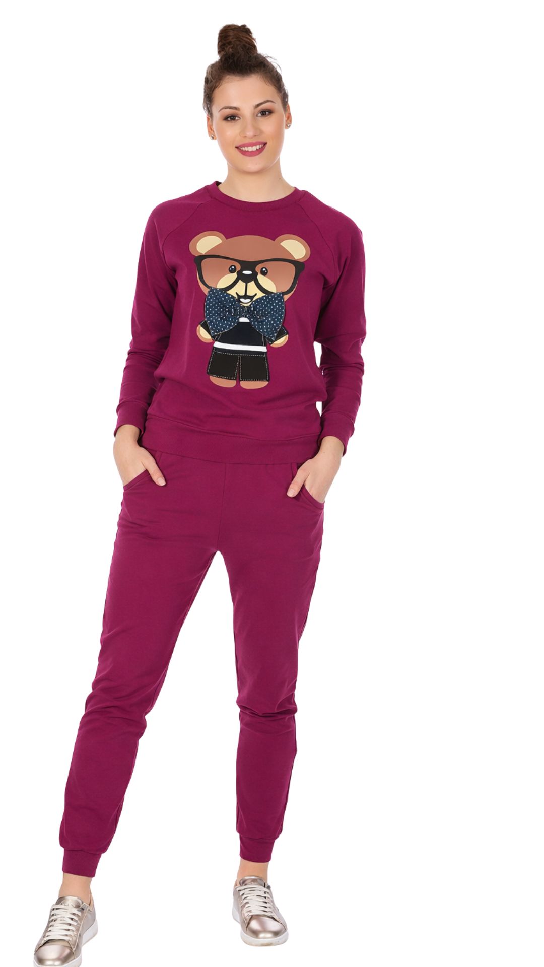 ženska pamučna trenirka Dea sport