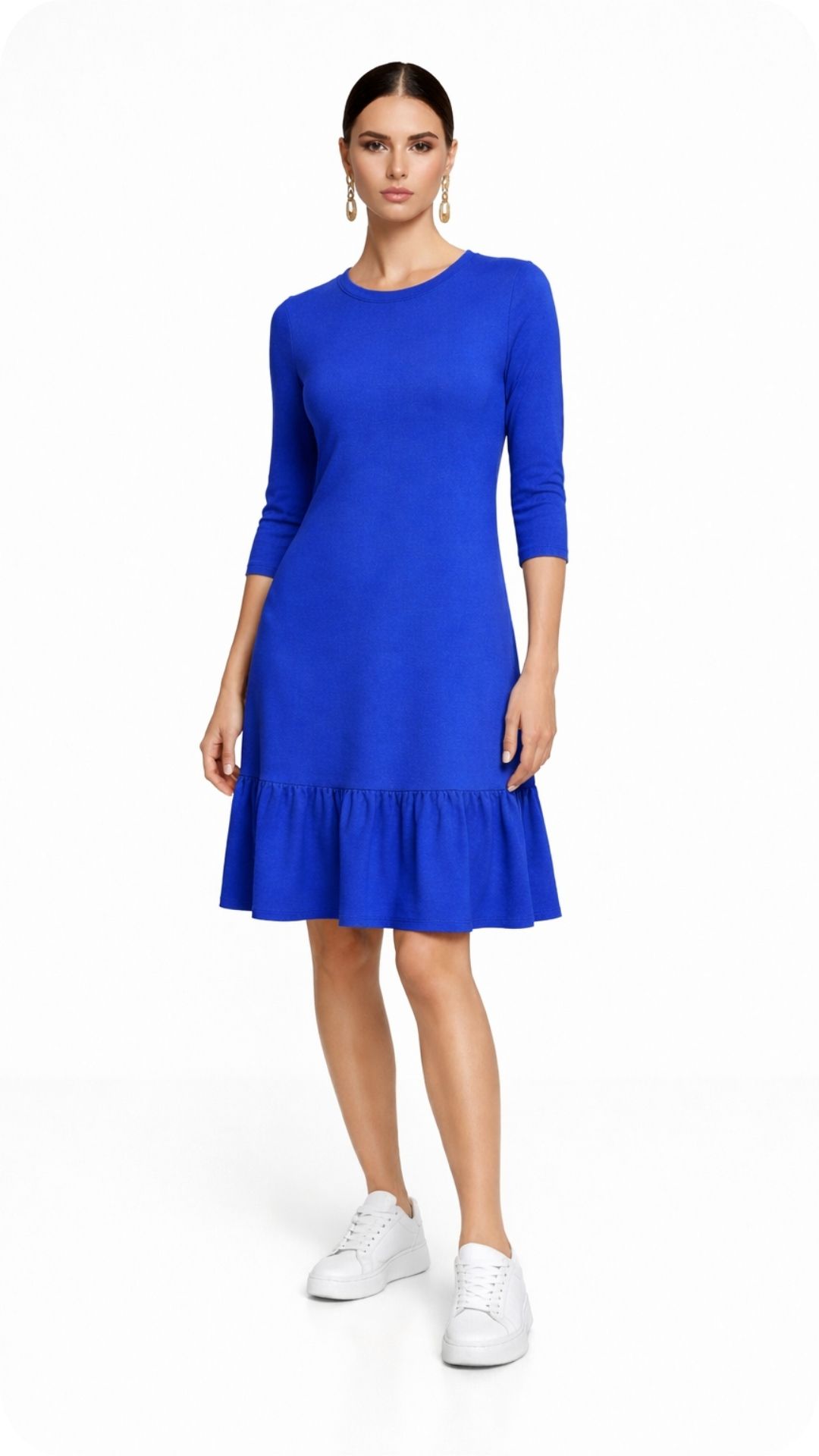 Haljina DONNEL Nola - Žuta, Crvena, Siva,