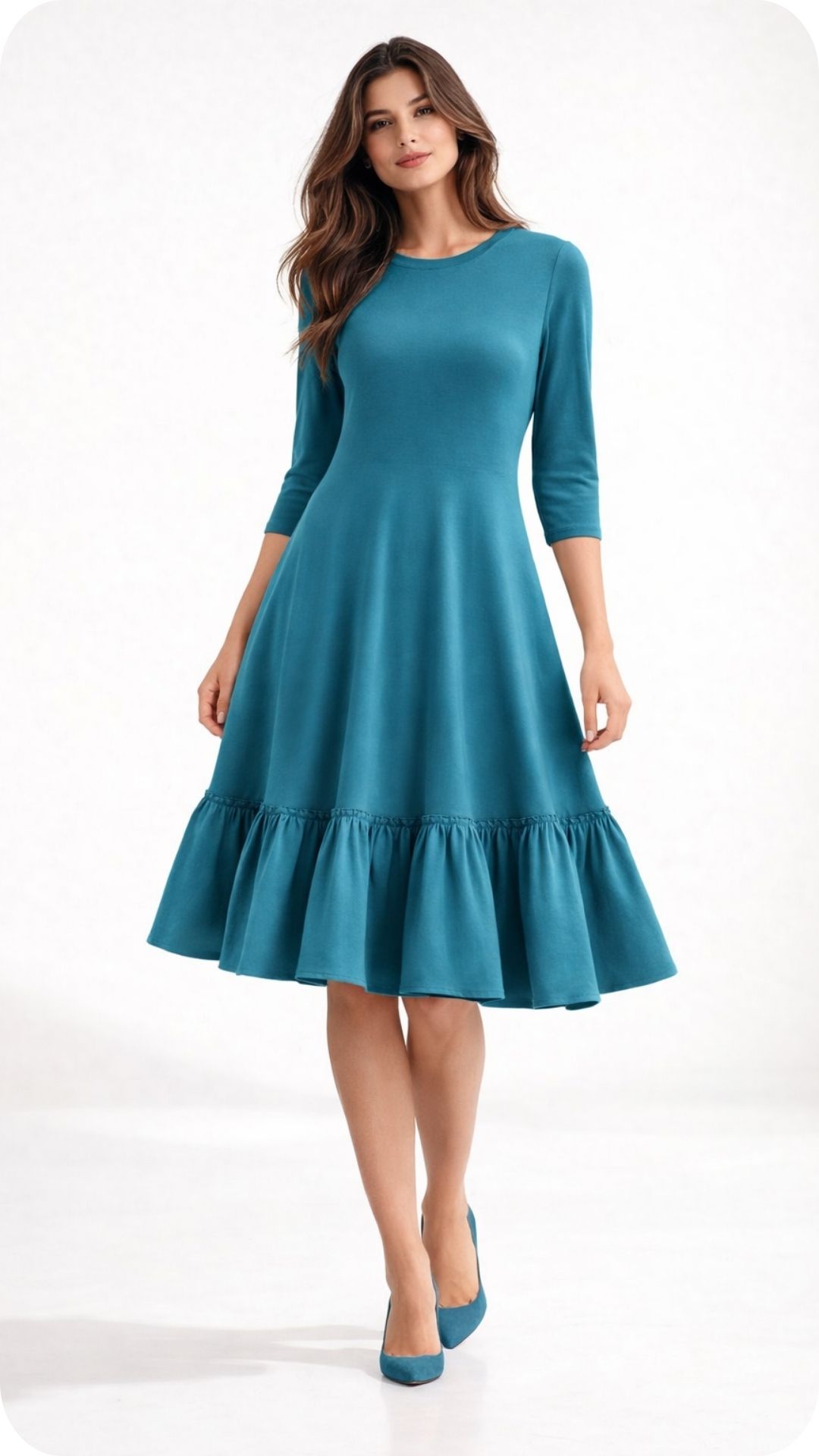 DONNEL Miranda - haljina od viskoze s elastinom